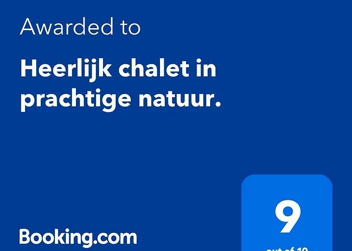 Domek alpejski Fijn In Prachtige Met Airconditioning *