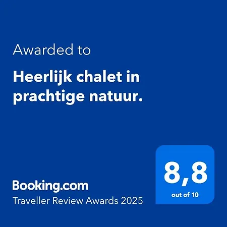 Chalé Fijn In Prachtige Met Airconditioning
